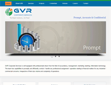 Tablet Screenshot of gvrcorporateservices.com